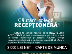 Receptionera pentru clinica medicala